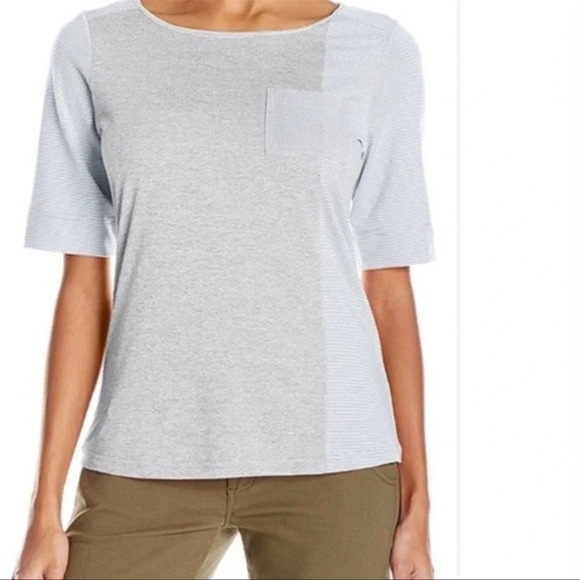 prAna Alandra Top, Silver/Grey, Small, NWT - Picture 1 of 9